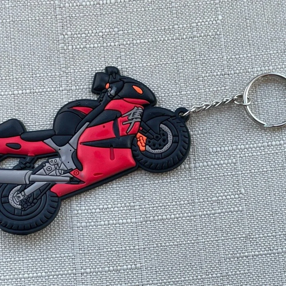 Key Chain Heavy Bike Sport Bike Rubber Keys Holder Keychains